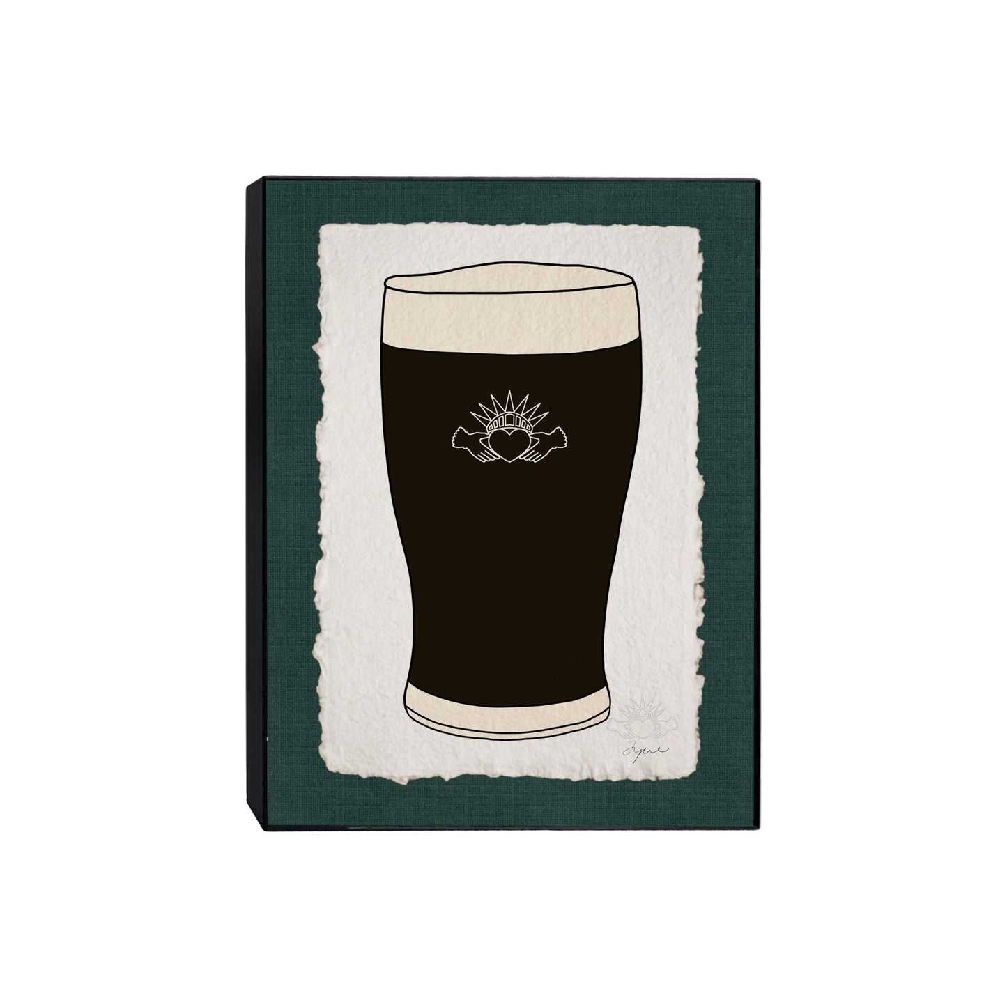 FYRNE GUINNESS MEDIUM FRAMED PRINT 8x10