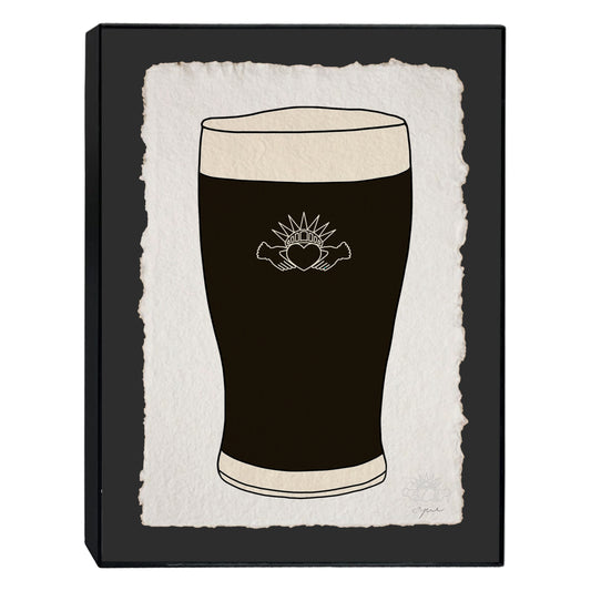 FYRNE GUINNESS LARGE FRAMED PRINT 11x14